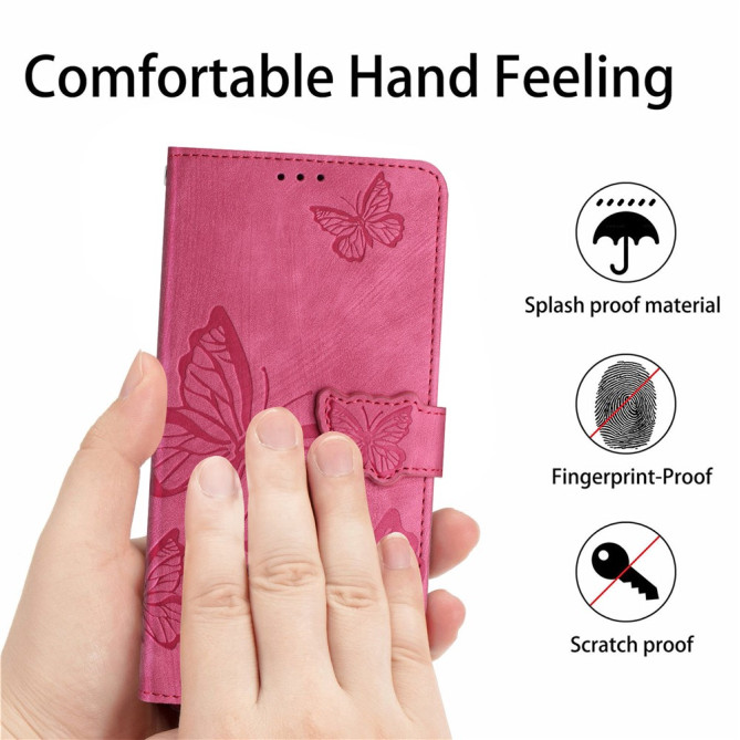 Housse iPhone 13 mini Papillon Portefeuille Support Modèle 2