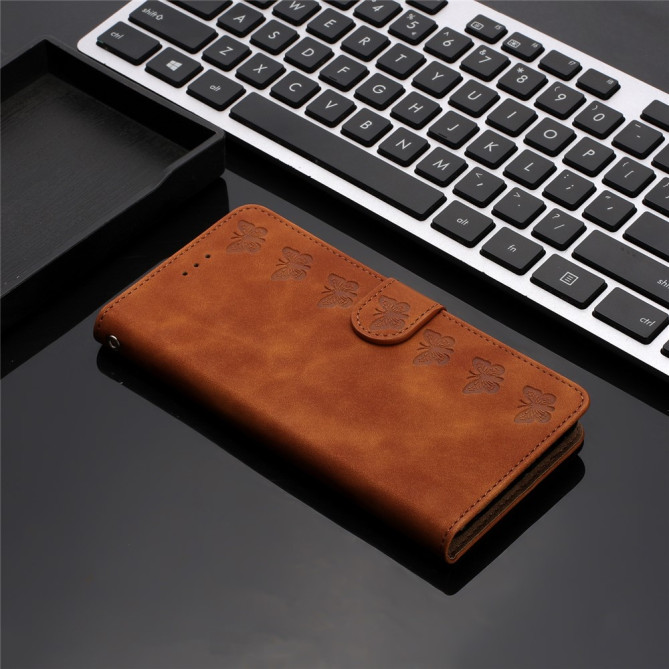 Housse iPhone 13 mini Papillon Portefeuille Support Modèle 3