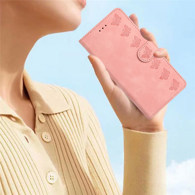 Housse iPhone 13 mini Papillon Portefeuille Support Modèle 3