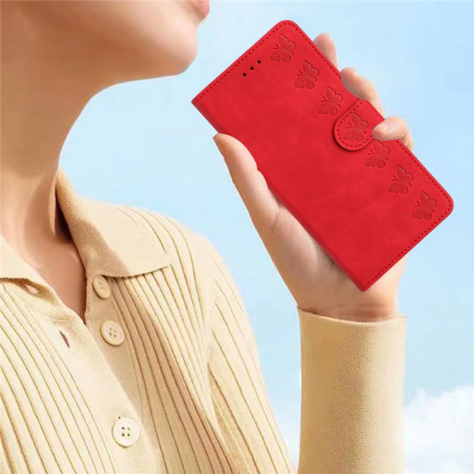 Housse iPhone 13 mini Papillon Portefeuille Support Modèle 3