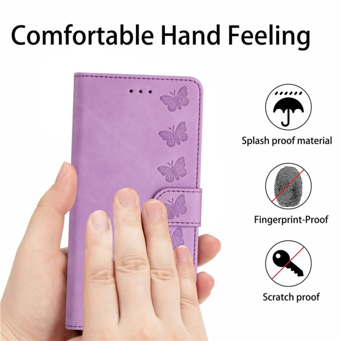 Housse iPhone 13 mini Papillon Portefeuille Support Modèle 3