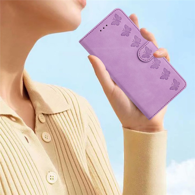Housse iPhone 13 mini Papillon Portefeuille Support Modèle 3