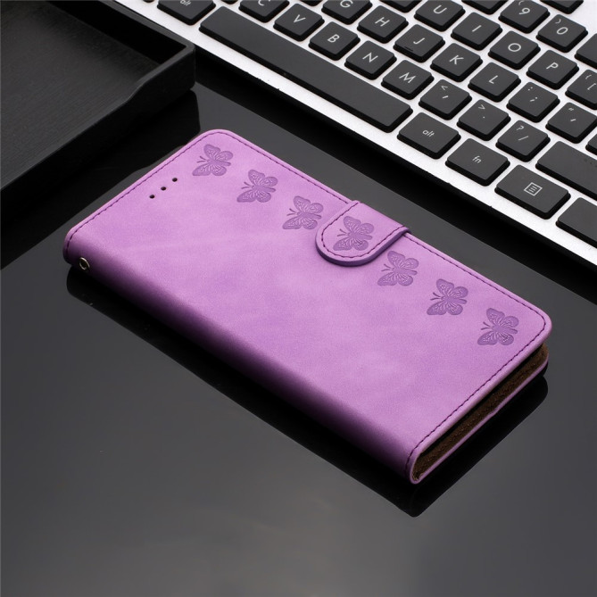 Housse iPhone 13 mini Papillon Portefeuille Support Modèle 3
