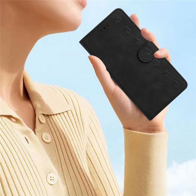 Housse iPhone 13 mini Papillon Portefeuille Support Modèle 3