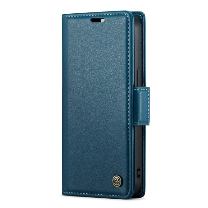 Housse iPhone 13 mini CASEME Portefeuille RFID Litchi