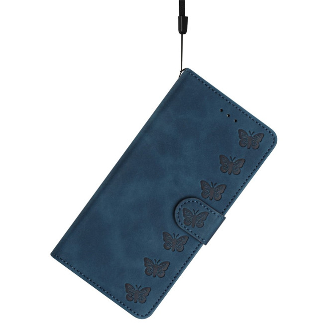 Housse iPhone 13 mini Papillon Portefeuille Support Modèle 3
