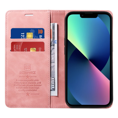 Housse iPhone 13 mini BETOPNICE Portefeuille RFID