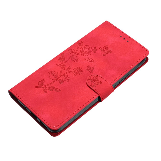 Housse iPhone 13 mini Fleurs Portefeuille Support Modèle 4