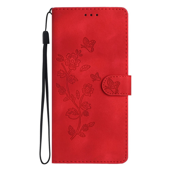 Housse iPhone 13 mini Fleurs Portefeuille Support Modèle 4