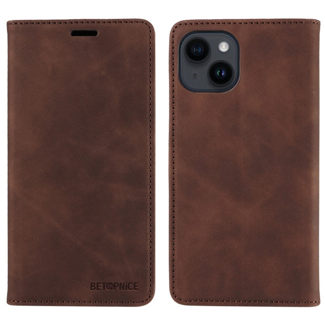 Housse iPhone 13 mini BETOPNICE Portefeuille RFID