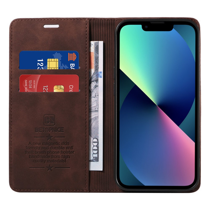 Housse iPhone 13 mini BETOPNICE Portefeuille RFID