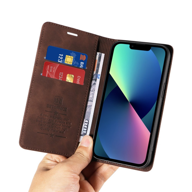 Housse iPhone 13 mini BETOPNICE Portefeuille RFID