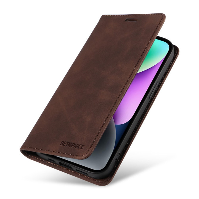 Housse iPhone 13 mini BETOPNICE Portefeuille RFID
