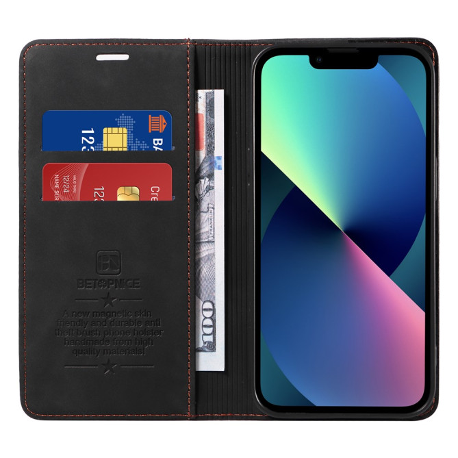 Housse iPhone 13 mini BETOPNICE Portefeuille RFID