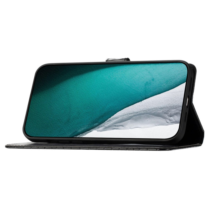 Housse iPhone 13 mini Portefeuille Support Crocodile