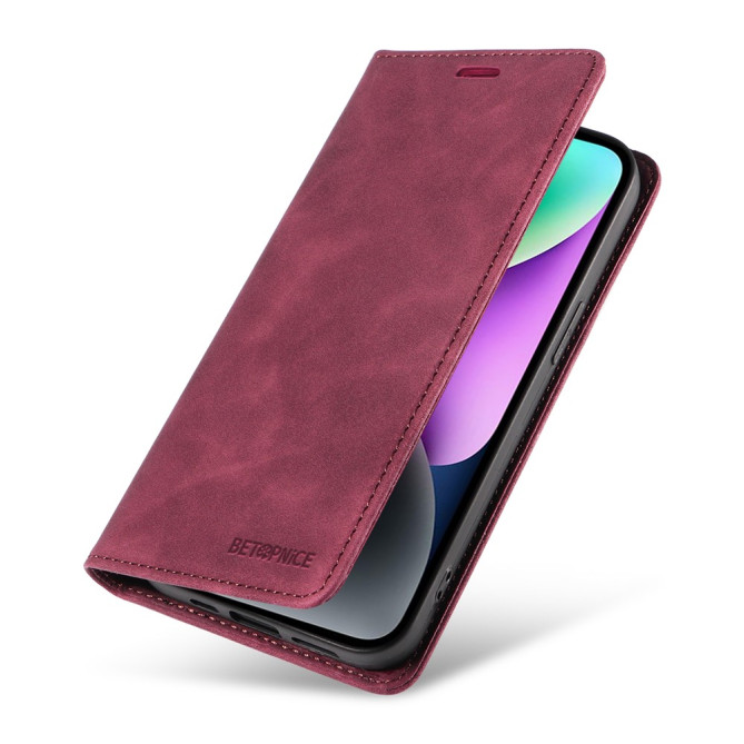 Housse iPhone 13 mini BETOPNICE Portefeuille RFID