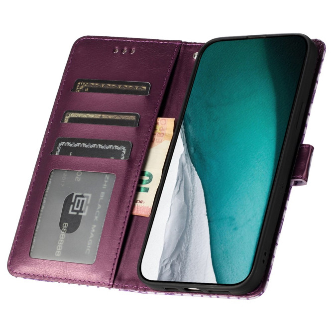 Housse iPhone 13 mini Portefeuille Support Crocodile