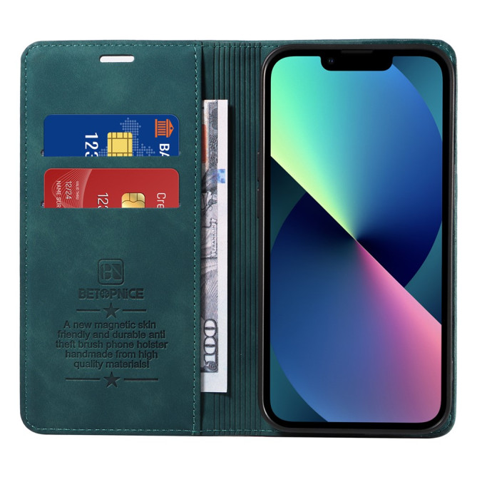 Housse iPhone 13 mini BETOPNICE Portefeuille RFID