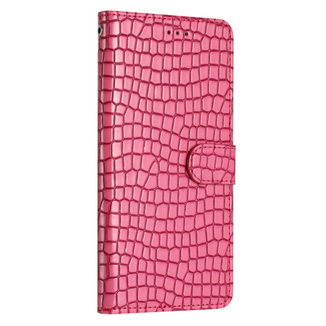 Housse iPhone 13 mini Portefeuille Support Crocodile