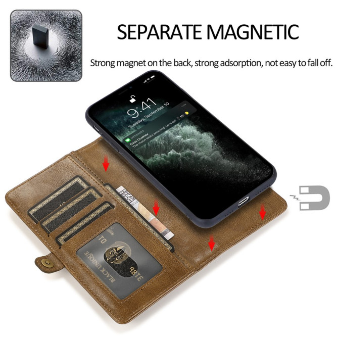 Housse iPhone 13 mini Portefeuille Détachable Modèle 2