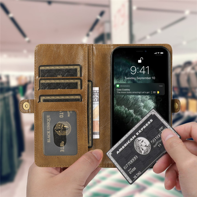 Housse iPhone 13 mini Portefeuille Détachable Modèle 2