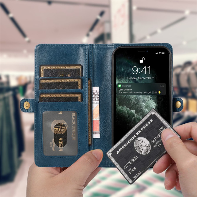 Housse iPhone 13 mini Portefeuille Détachable Modèle 2
