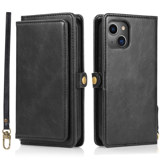 Housse iPhone 13 mini Portefeuille Détachable Modèle 2