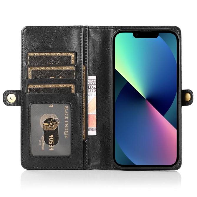 Housse iPhone 13 mini Portefeuille Détachable Modèle 2