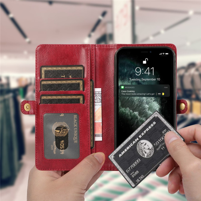 Housse iPhone 13 mini Portefeuille Détachable Modèle 2