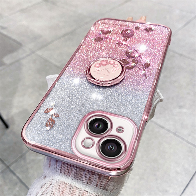 Housse iPhone 13 mini Fleurs Modèle 3