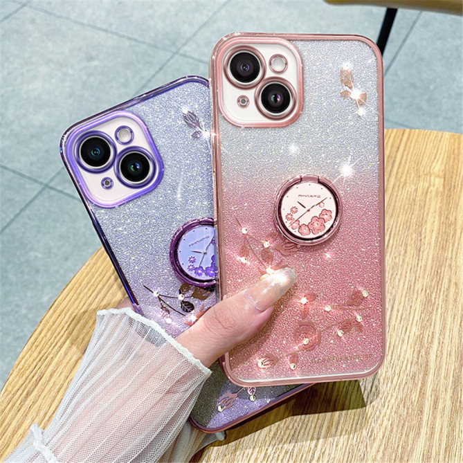 Housse iPhone 13 mini Fleurs Modèle 3