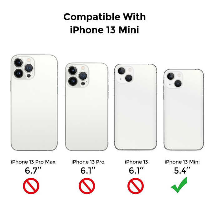 Coque iPhone 13 mini Transparente Modèle 23