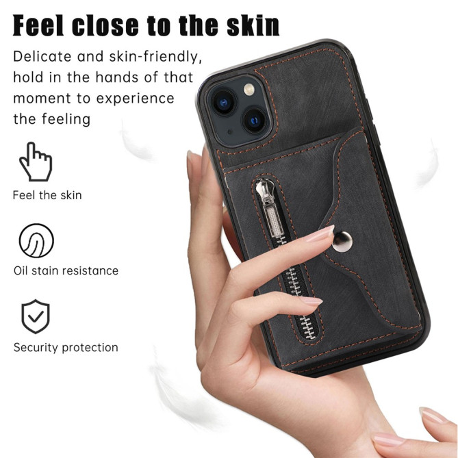 Housse iPhone 13 mini Portefeuille RFID Modèle 3