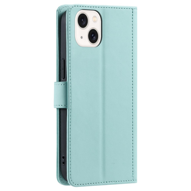 Housse iPhone 13 mini Portefeuille Support avec Dragonne Modèle 6