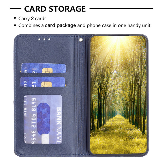 Housse Samsung Galaxy A37 Géométrique Portefeuille