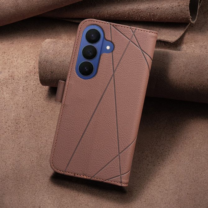 Housse Samsung Galaxy A37 BINFEN BF35 Géométrique Portefeuille RFID