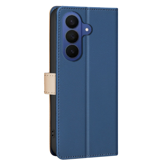 Housse Samsung Galaxy A37 BINFEN Portefeuille RFID Bicolore