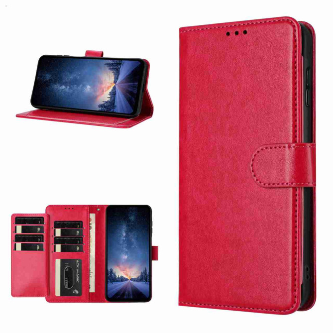 Housse Samsung Galaxy A37 Portefeuille Support 8 Cartes