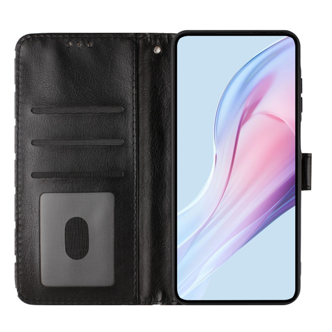 Housse Samsung Galaxy A37 Pois Portefeuille Support