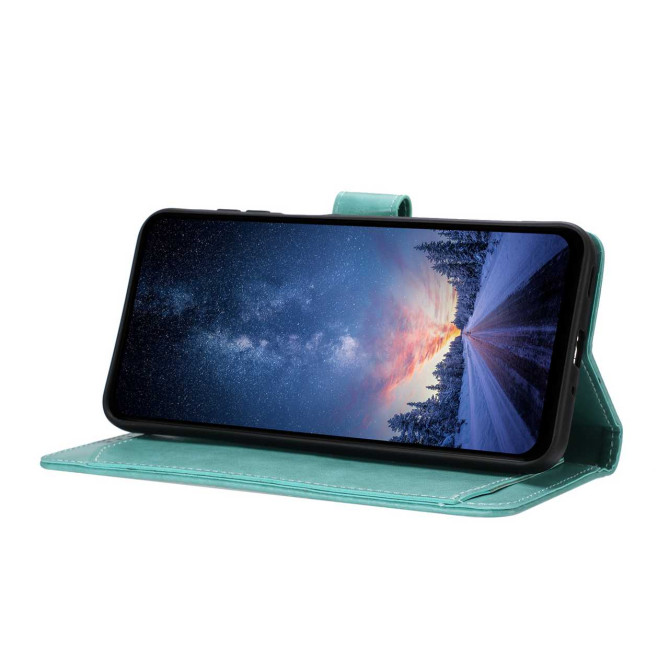 Housse Samsung Galaxy A37 Portefeuille Support 8 Cartes