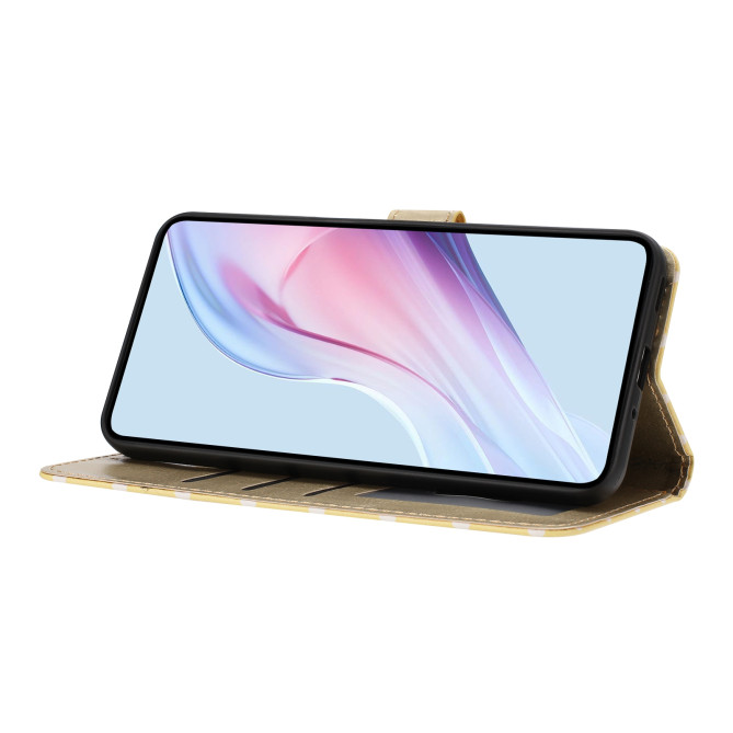 Housse Samsung Galaxy A37 Pois Portefeuille Support