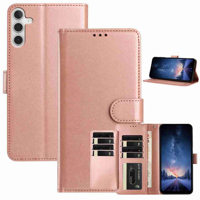 Housse Samsung Galaxy A37 Portefeuille Support 8 Cartes