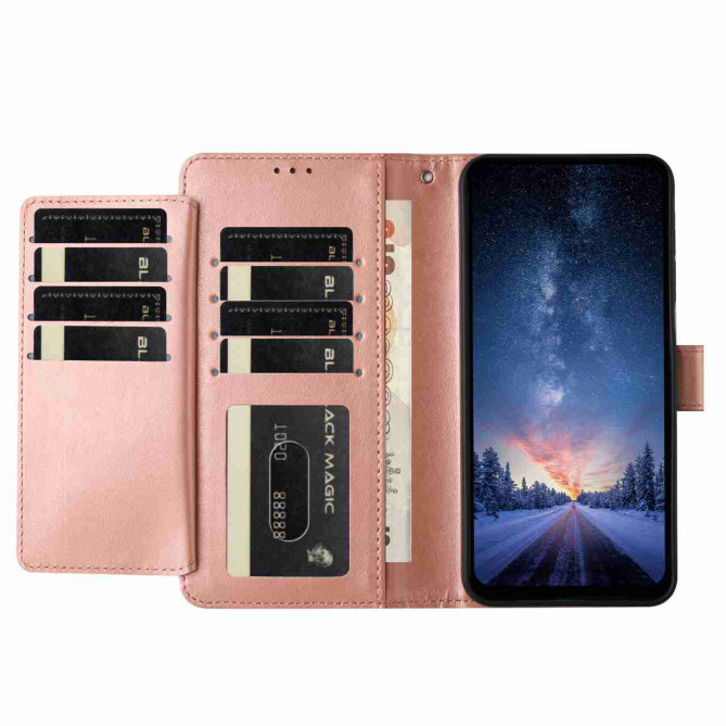 Housse Samsung Galaxy A37 Portefeuille Support 8 Cartes