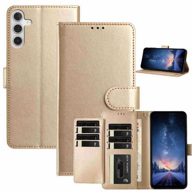Housse Samsung Galaxy A37 Portefeuille Support 8 Cartes