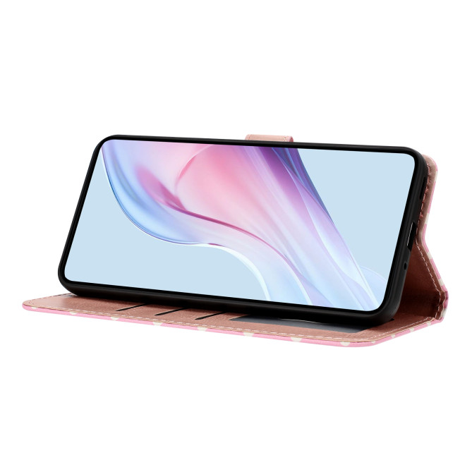 Housse Samsung Galaxy A37 Pois Portefeuille Support