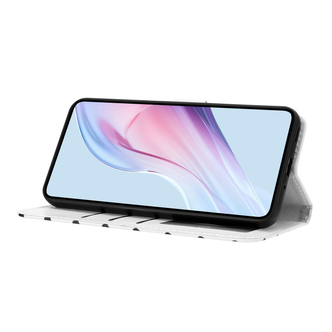 Housse Samsung Galaxy A37 Pois Portefeuille Support