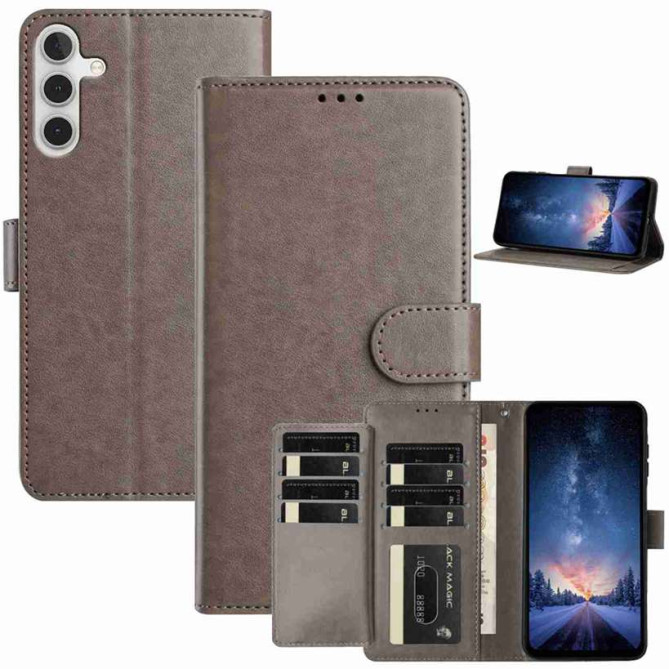 Housse Samsung Galaxy A37 Portefeuille Support 8 Cartes