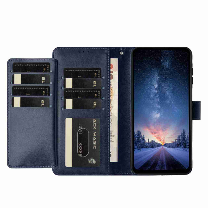 Housse Samsung Galaxy A37 Portefeuille Support 8 Cartes