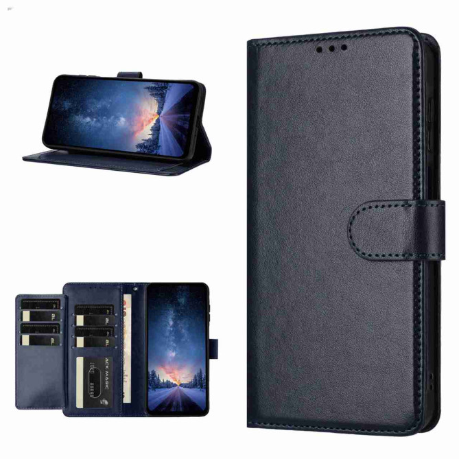 Housse Samsung Galaxy A37 Portefeuille Support 8 Cartes