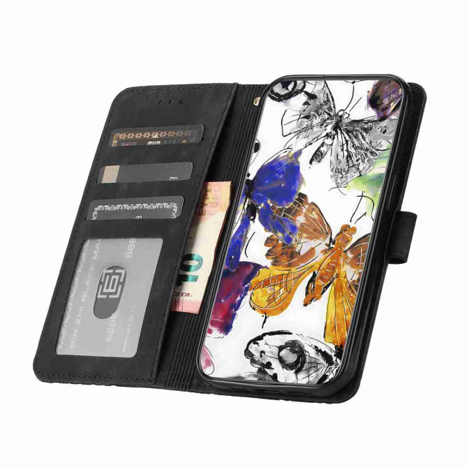 Housse Samsung Galaxy A37 Papillon Portefeuille